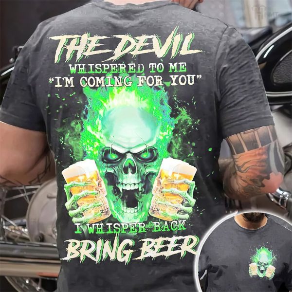 2022 3d Vintage Men Clothing Street Retro Men's T-shirt Hip Hop Casual Oversized T Shirt For Men Back Skull Cool Print T-shirts - Image 6