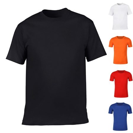 2022 Summer Cheap Men Women Sport Solid T-Shirts Quick-Drying Gym Running Short Sleeve Top Male Breathable Basic Simple T-Shirts