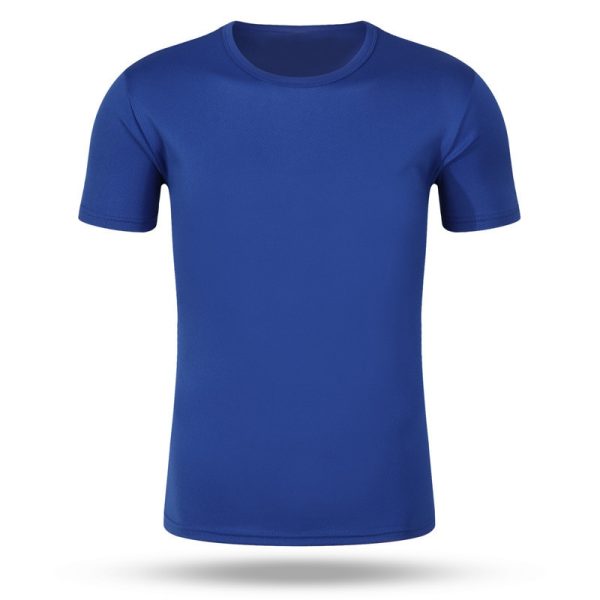 2022 Summer Cheap Men Women Sport Solid T-Shirts Quick-Drying Gym Running Short Sleeve Top Male Breathable Basic Simple T-Shirts - Image 6