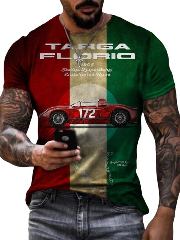 Alfa Romeo Racing Men'S And Women'S Retro Printing O-Neck T-Shirt Summer Short Sleeve Racing Team Club Bystander T-Shirt 2022 - Image 5
